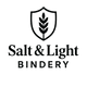 Salt and Light Bindery Logo. Personalised Leather Bibles. ESV Thinline custom engraved leather bibles in New Zealand